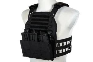 Laser-Cut plate carrier Stegadon - Black