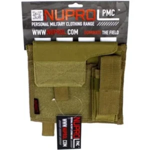 Admin Pouch Nuprol Tan - 2 Document Compartimenten & MOLLE Straps