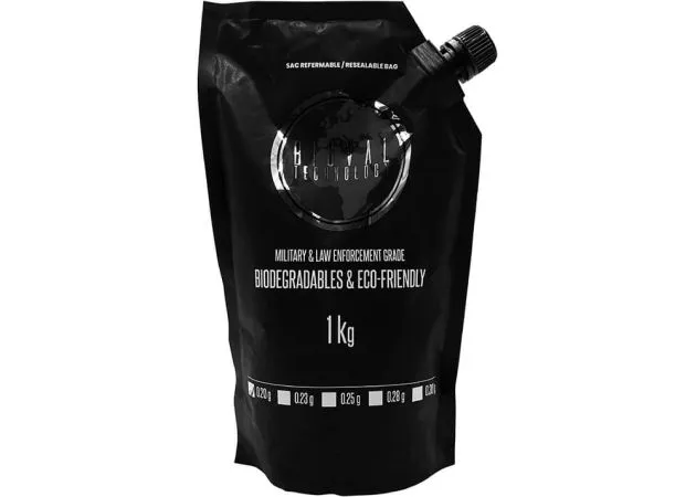 Bio BB's 0.20 White Zak 5000 st | Biologisch Afbreekbaar