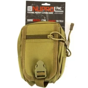 Multi-Purpose Pouch Nuprol PMC Tan - Compact & Veelzijdig, 15x9x5 cm