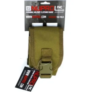 Radio/Grenade Pouch Nuprol Tan - Veilig & Veelzijdig, MOLLE Bevestiging