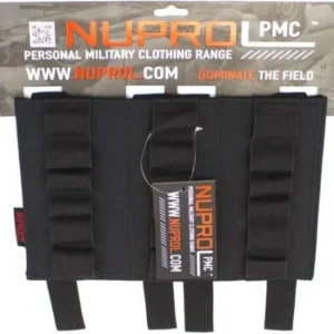 Shotgun Shell Panel Nuprol PMC Black - 18 Shells, Veilig & Duurzaam
