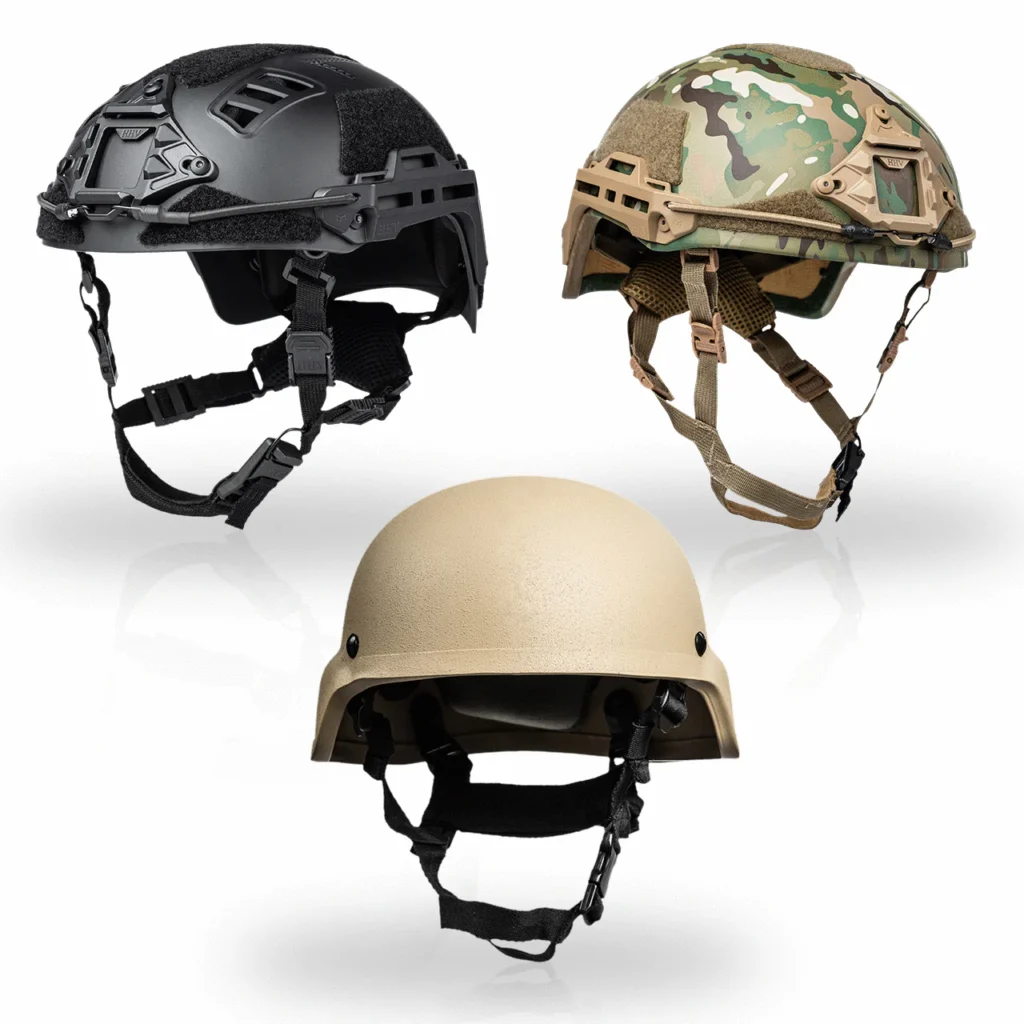 Airsoft helm in camouflage kleuren