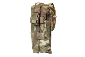 Wosport Multicam Radio Pouch met MOLLE-bevestiging.